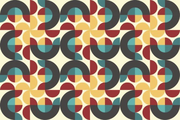 Anyshape Circle Colorful Pattern
