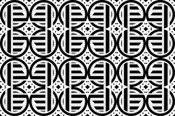 Black White Circle Pattern: Graphics & Patterns Review