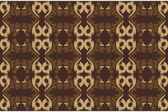 Brown Java Wood Crafting Pattern: Graphics & Patterns