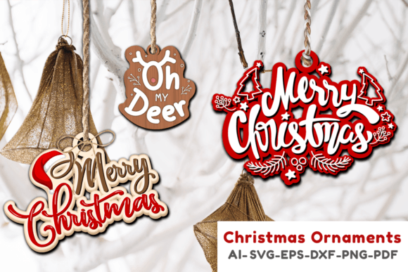 Christmas Tree Toys SVG: Graphics & Crafts