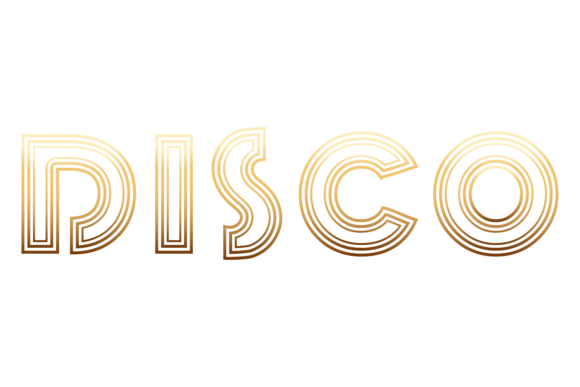 Disco Lettering: Golden Graphics for Modern Crafts