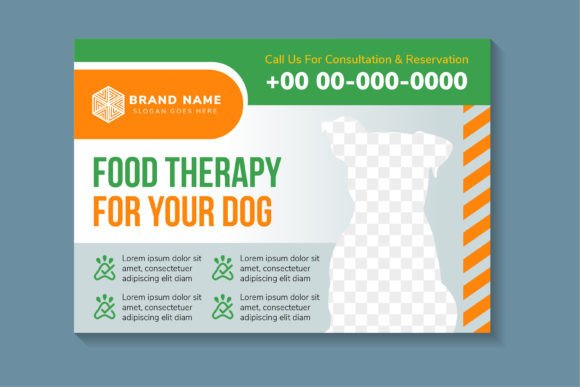 Food Teraphy Horizontal Flyer: Graphics & Print Template Review