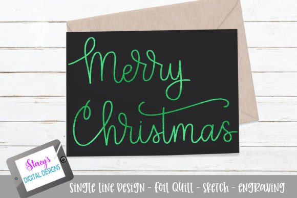 Single Line Merry Christmas Design? A Thanksgiving Graphics Surprise for Crafts