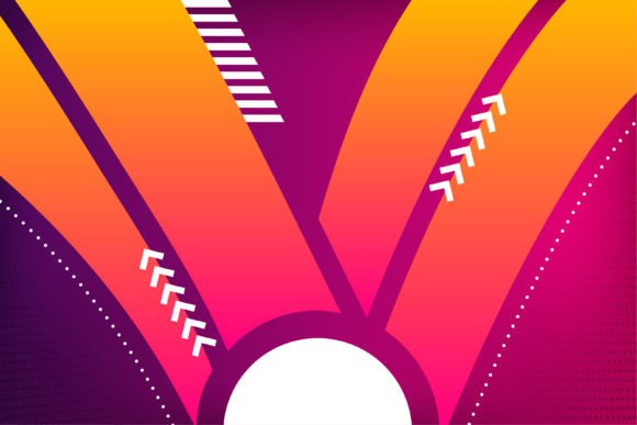 V Shape Bright Background: A Designer's Graphics Review